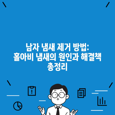 남자 냄새 제거 방법: 홀아비 냄새의 원인과 해결책 총정리