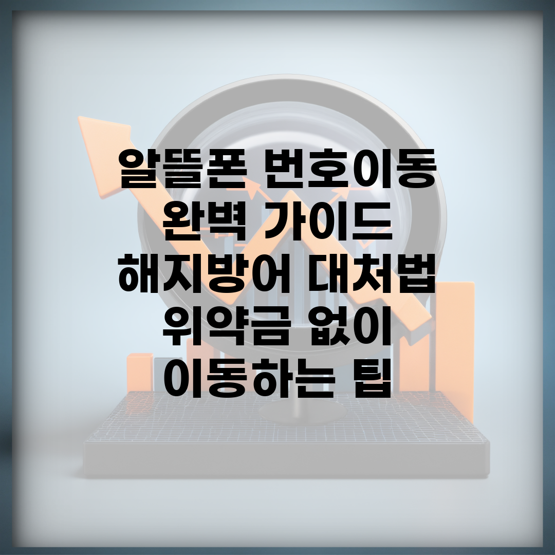 알뜰폰 번호이동 완벽 가이드 | 해지방어 대처법 | 위약금 없이 이동하는 팁