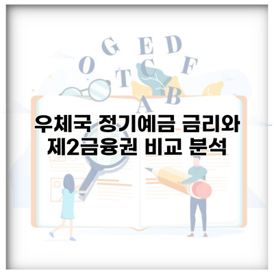 우체국 정기예금 금리와 제2금융권 비교 분석