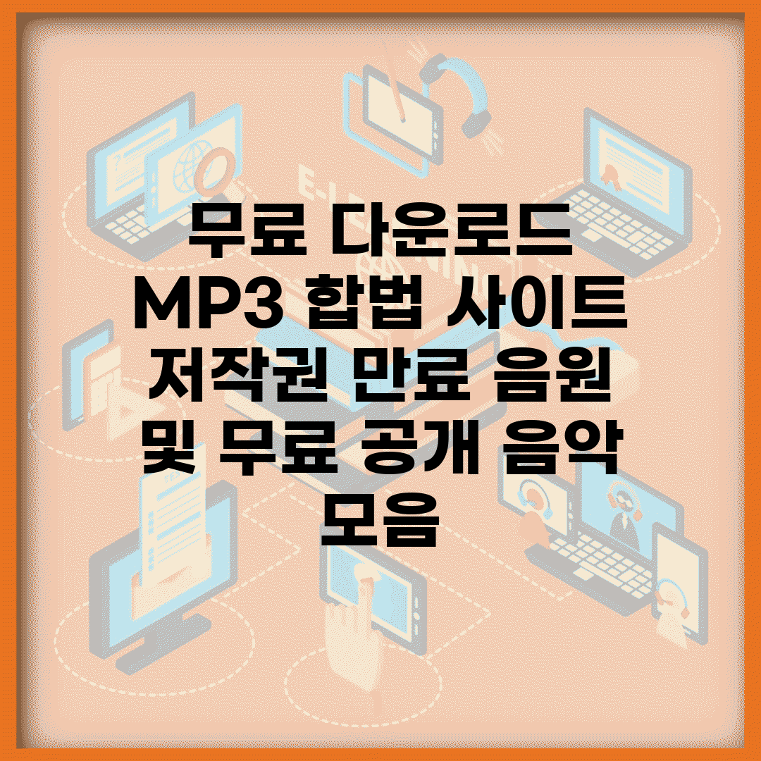 무료 다운로드 MP3 합법 사이트 | 저작권 만료 음원 및 무료 공개 음악 모음