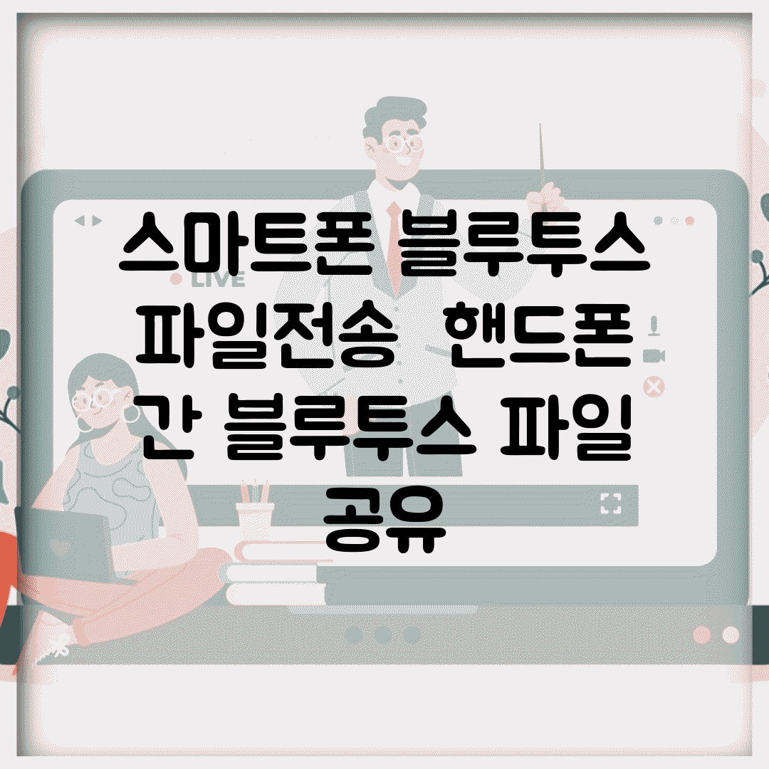 스마트폰 블루투스 파일전송 | 핸드폰 간 블루투스 파일 공유