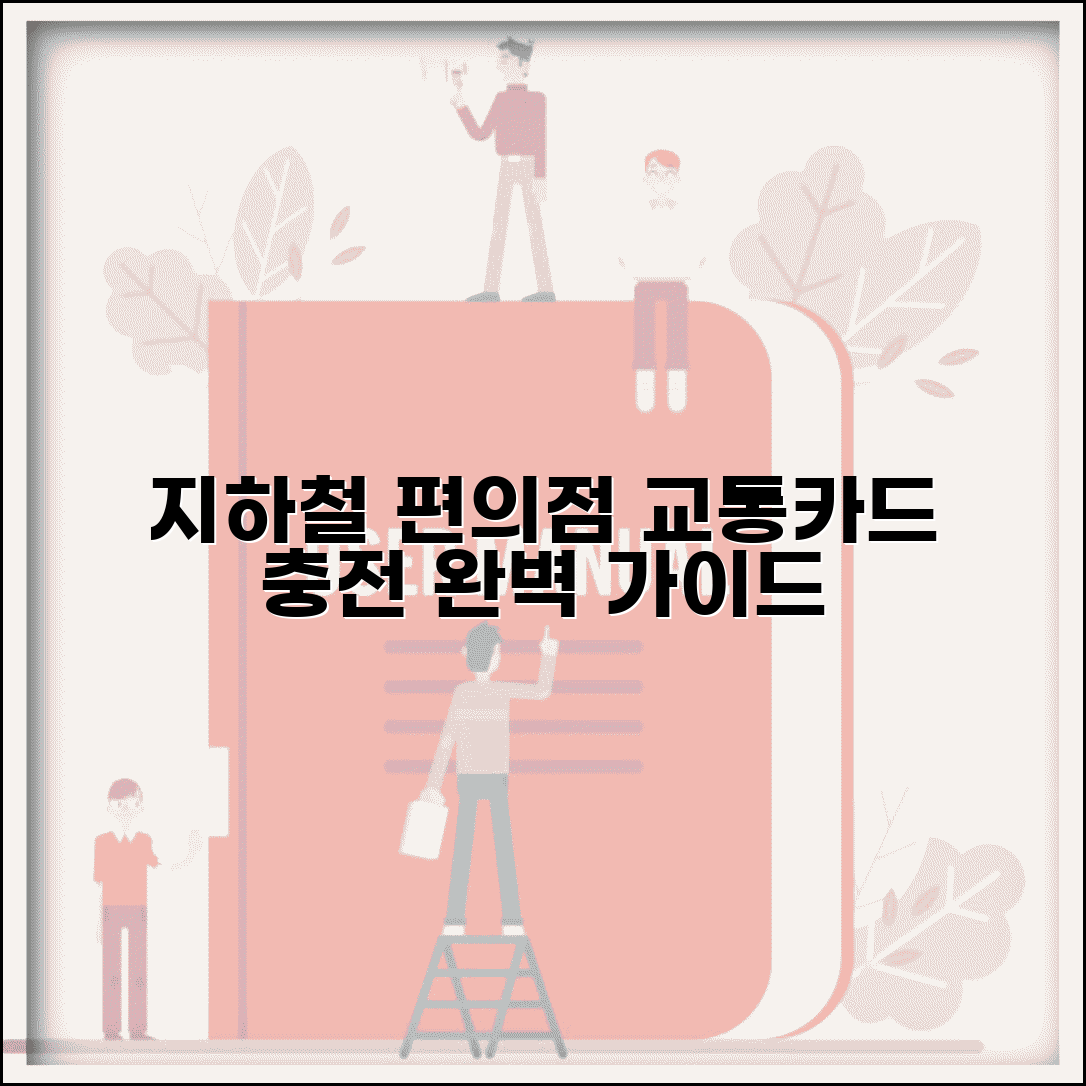 교통카드 충전방법 편의점 지하철 | 교통카드 충전 완벽 가이드