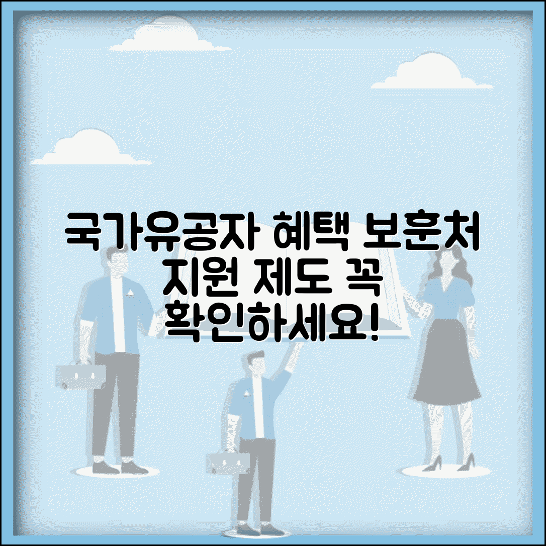 보훈처 국가유공자 혜택 | 보훈처 국가유공자 지원 제도