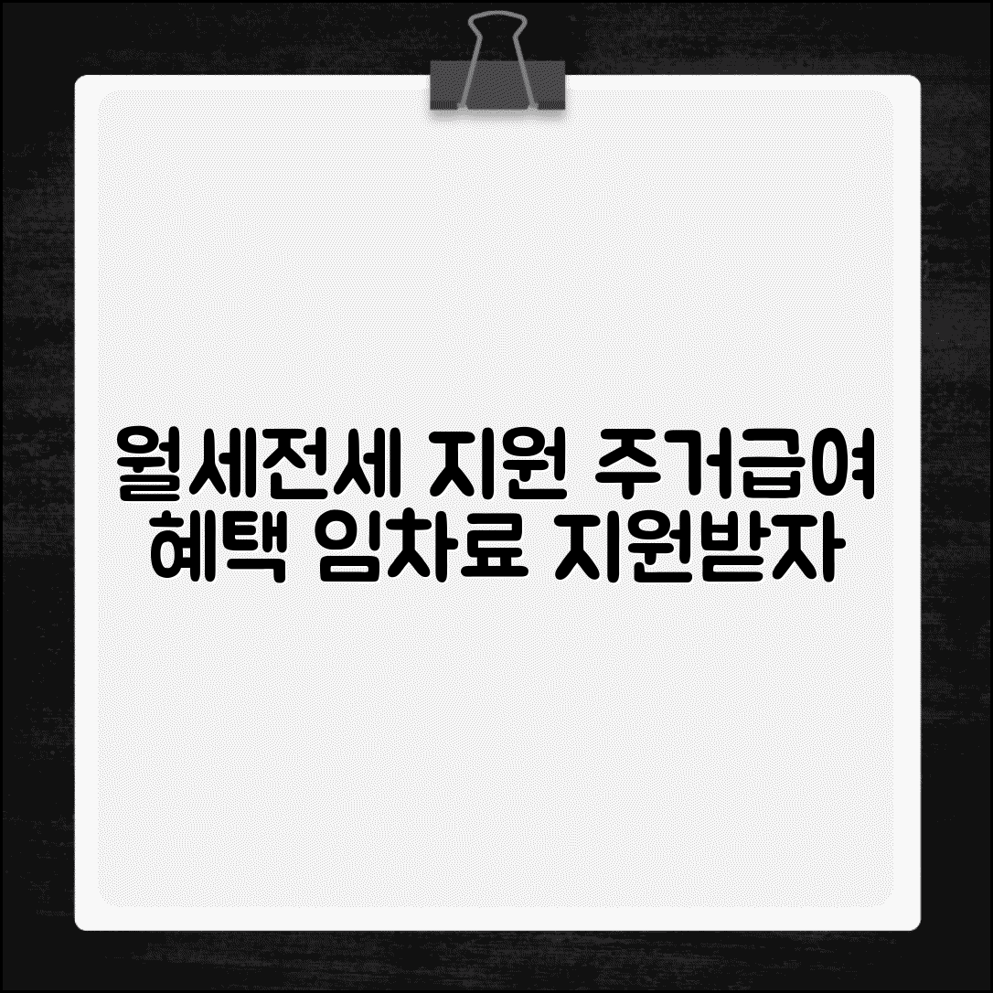 주거급여 전월세 | 월세 전세 지원 | 임차료 지원 범위