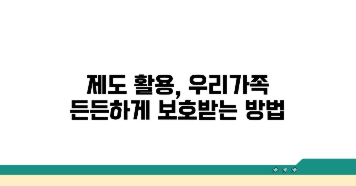 제도 활용으로 나와 가족 보호하기