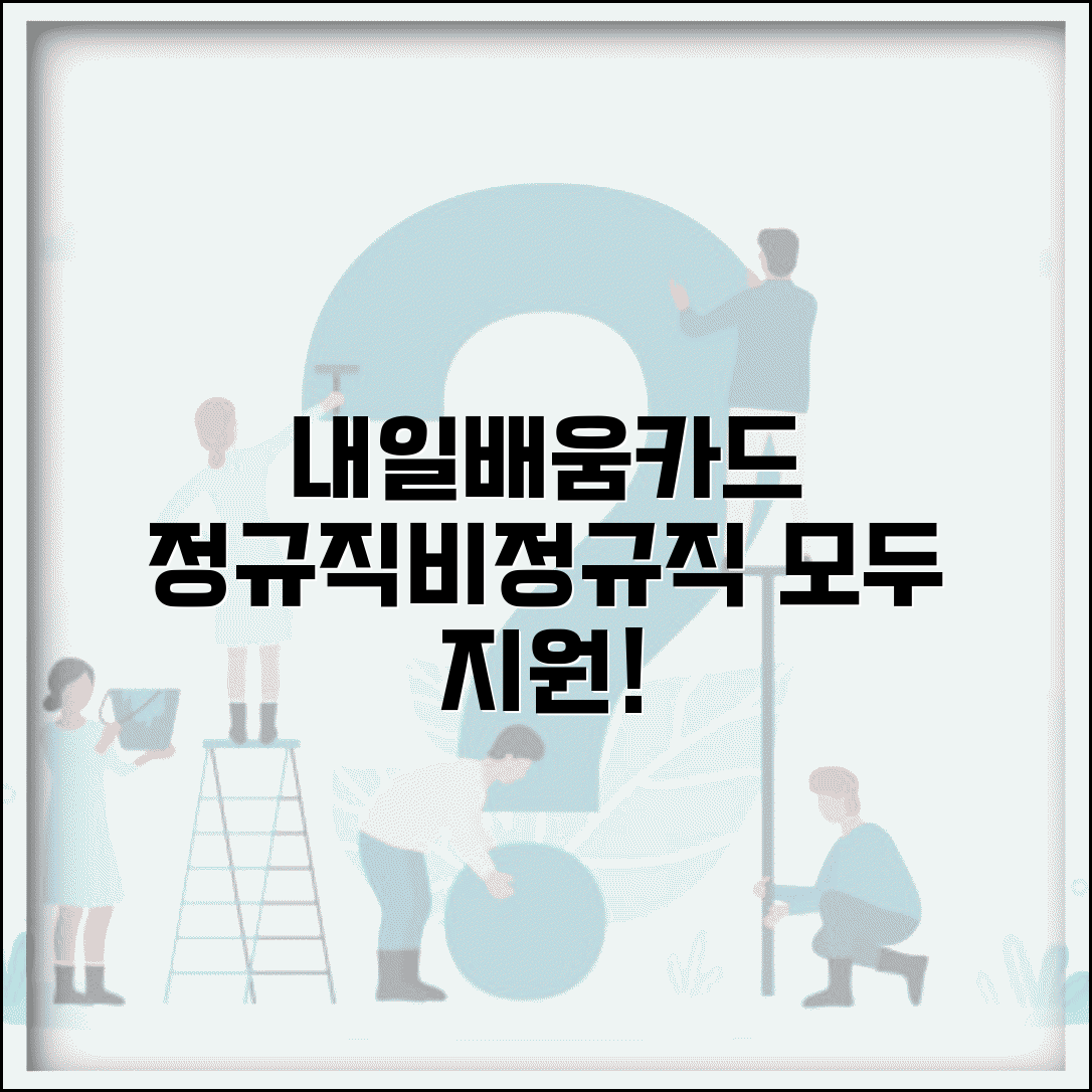 재직자 내일배움카드 대상 | 정규직 비정규직 모두 가능