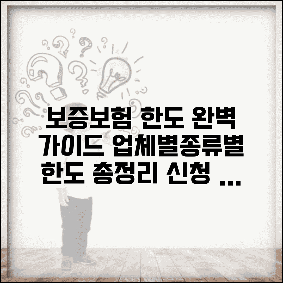보증보험 가입한도 기준 | 업체별 한도 | 보증 종류별 한도 | 신청 조건 | 한도 관리 | 활용법