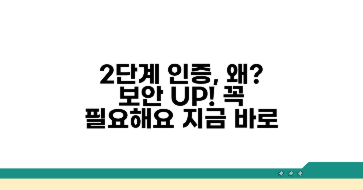 2단계 인증, 왜 필요한가요?
