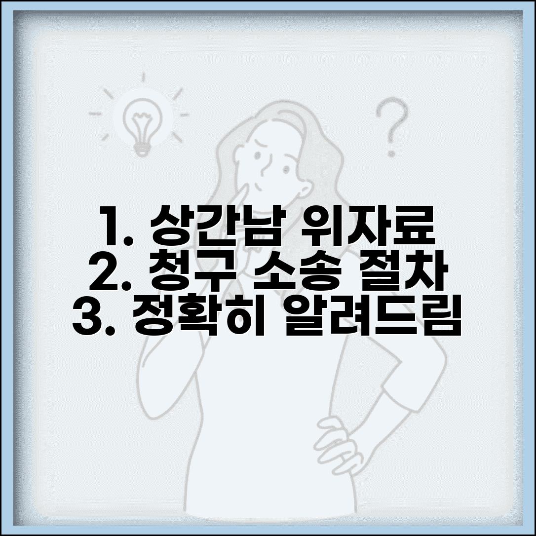 상간남 위자료 청구소송 절차 | 남성 불륜 상대방에 대한 위자료 청구 소송