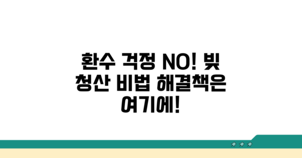 환수 피하는 방법은?