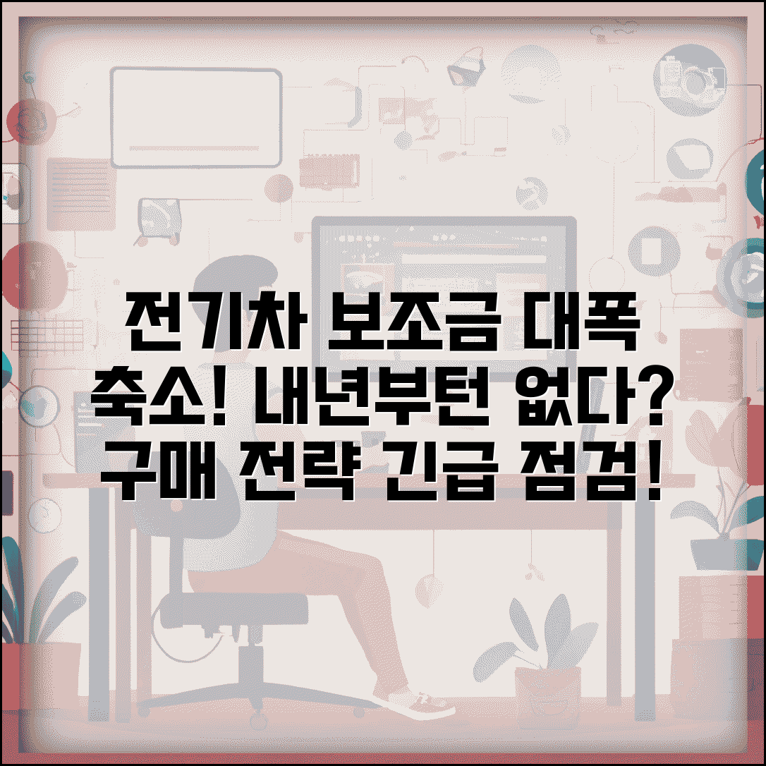 전기차보조금 폐지 시기 및 대응전략 | 단계적 축소 일정 | 보조금 감소에 따른 구매전략