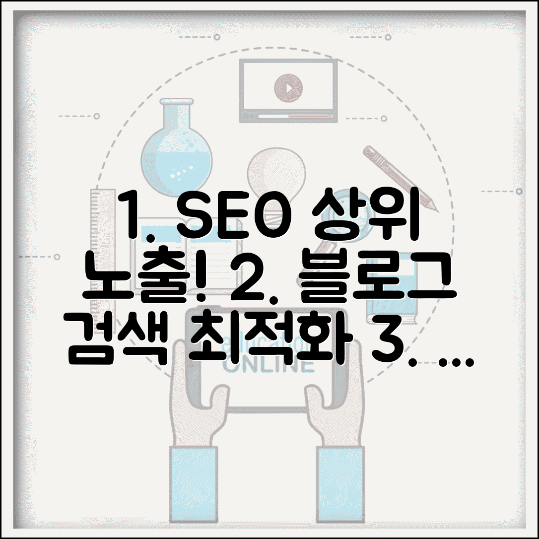 블로그 SEO 최적화 검색 상위 노출 방법 | 블로그 검색 엔진 최적화