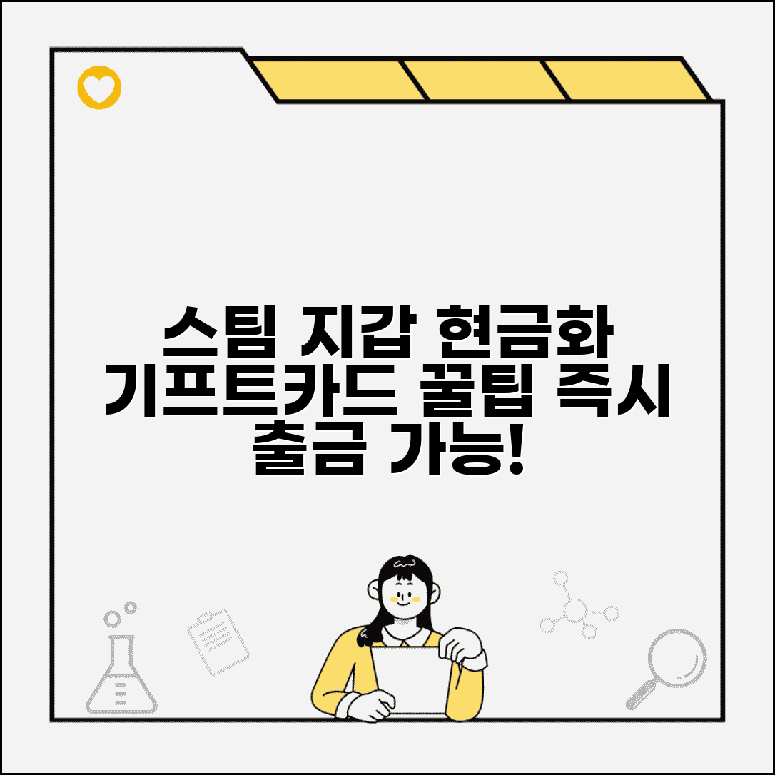 스팀 지갑 상품권 현금화 | 스팀 월렛 기프트카드 현금 전환 방법