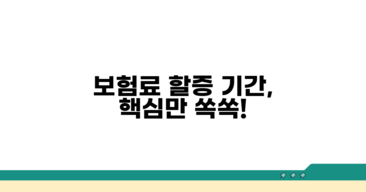 보험료 할증 기간은 어떻게?